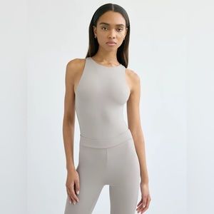 Aritzia Contour 90s Bodysuit Opal Gray